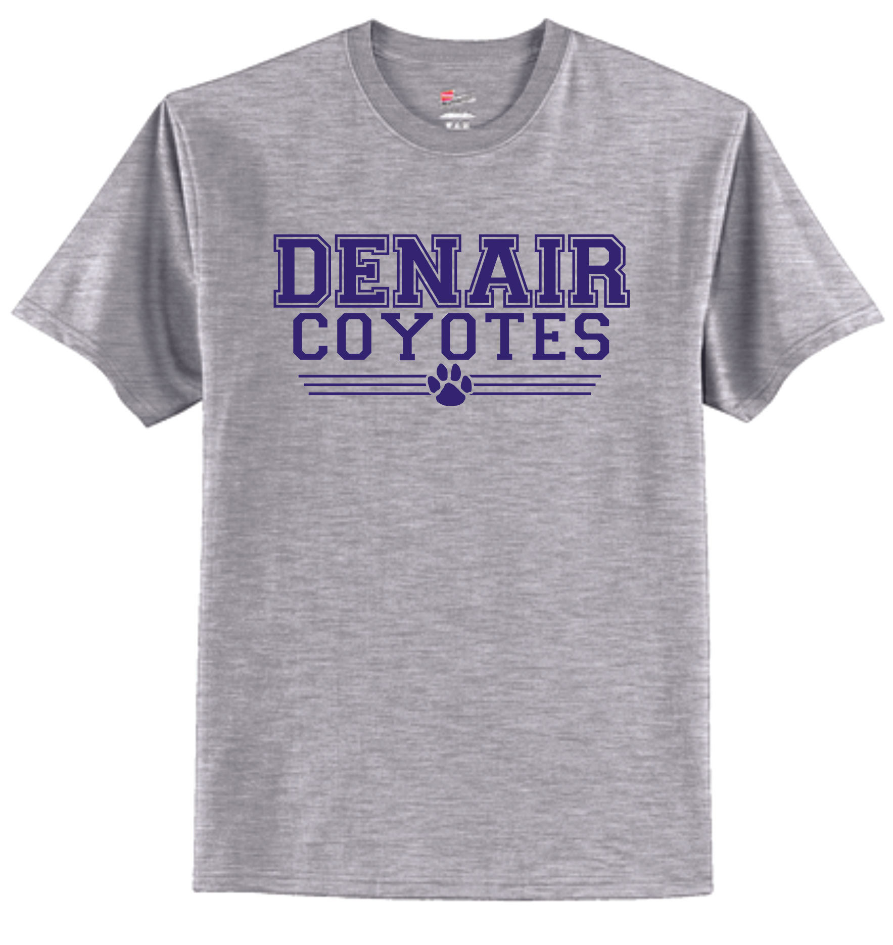 DC145 Denair Coyotes with lines 1 color T-shirt