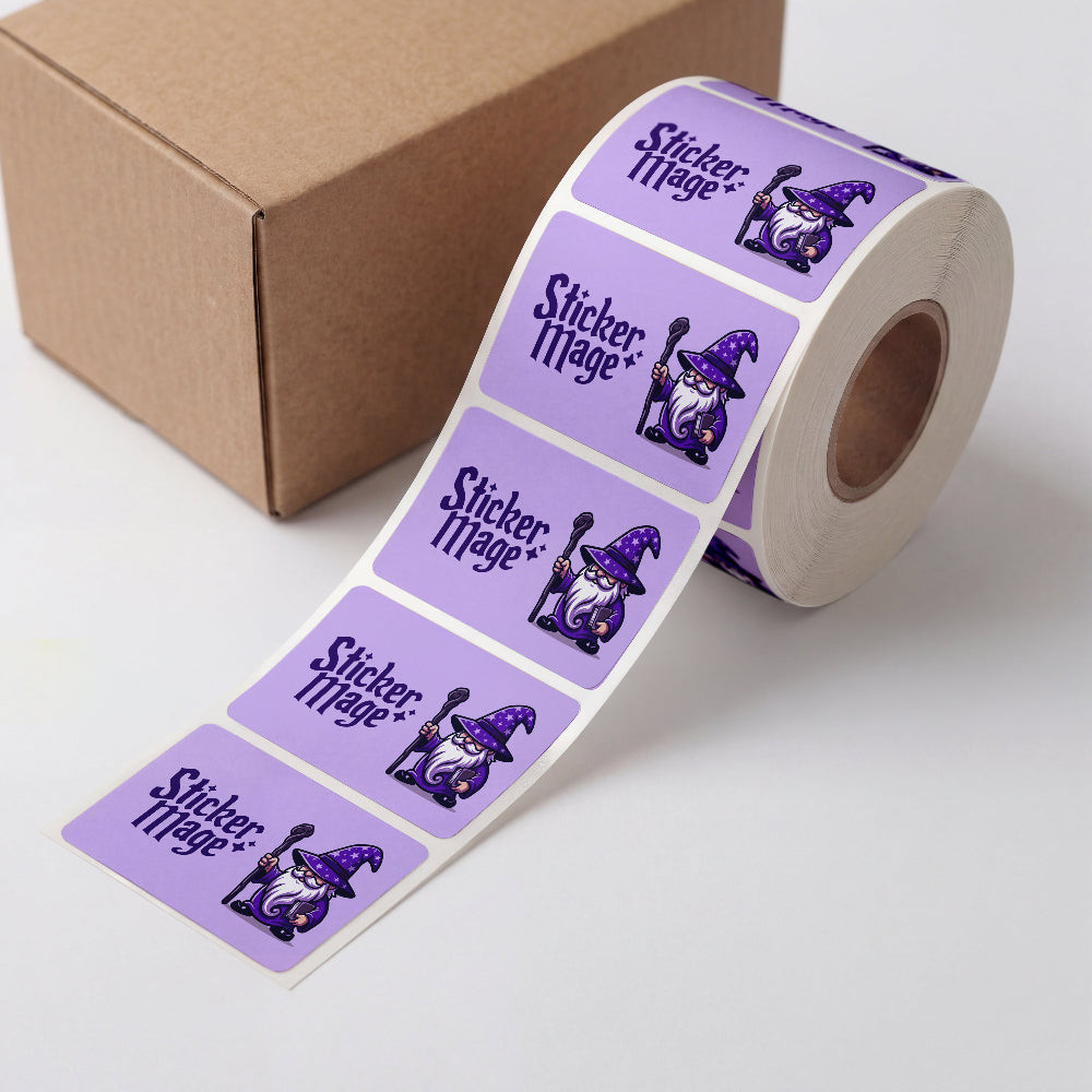 Custom Rectangle Roll Labels, photo 1 of 2