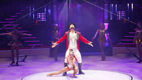 Lusesita i Matteo w Cirque du Soleil
