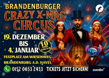 Klaun Bartolini na zimówce w Brandenburgu