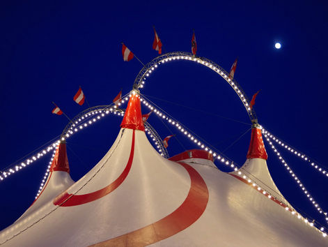 Artyści z polskiego cyrku na zimówce w "Alex Kaiser"