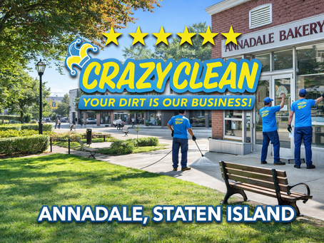 Crazy Clean Crew cleaning in the town of Annadale Staten Island