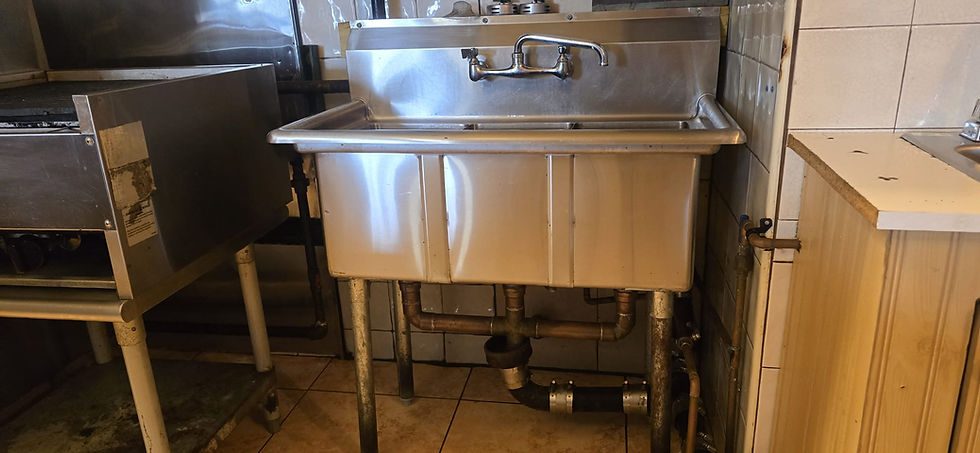 Professional cleaning in action—Crazy Clean revitalizes a commercial kitchen in Staten Island, ensuring high standards of hygiene and cleanliness.