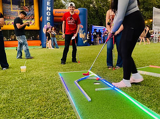 Mobile Mini Golf School Event