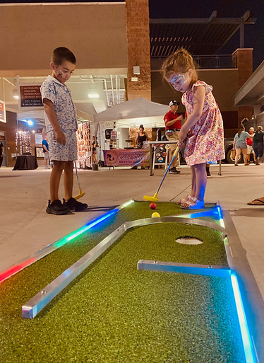 Mobile Mini Golf Community Event