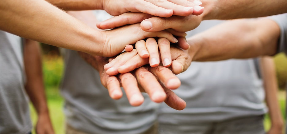 Teamwork Hands Stack