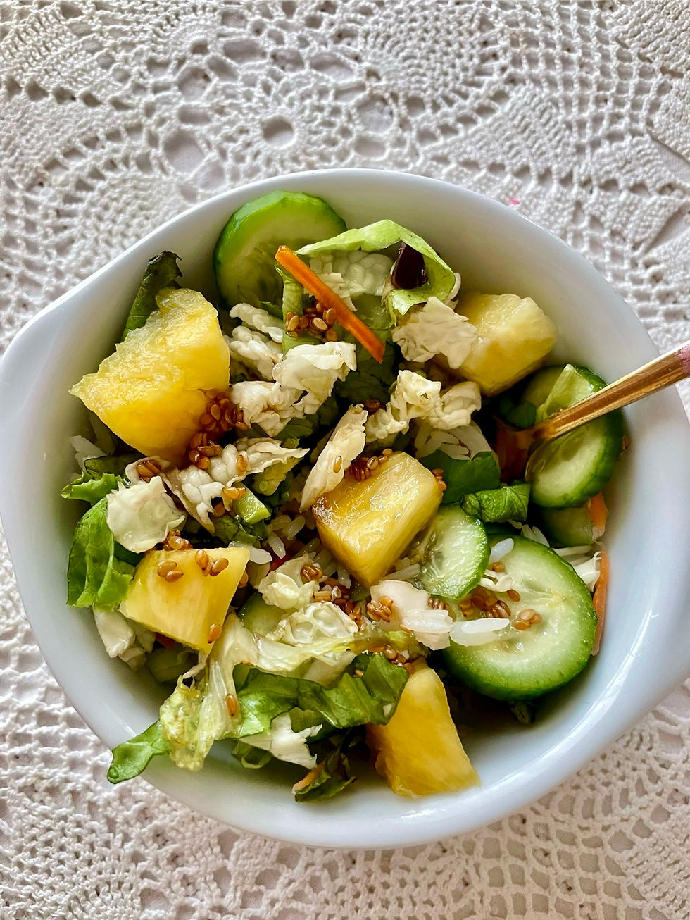 A far east rice bowl recipe