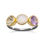 Thumbnail: Two Tone Multistone Ring