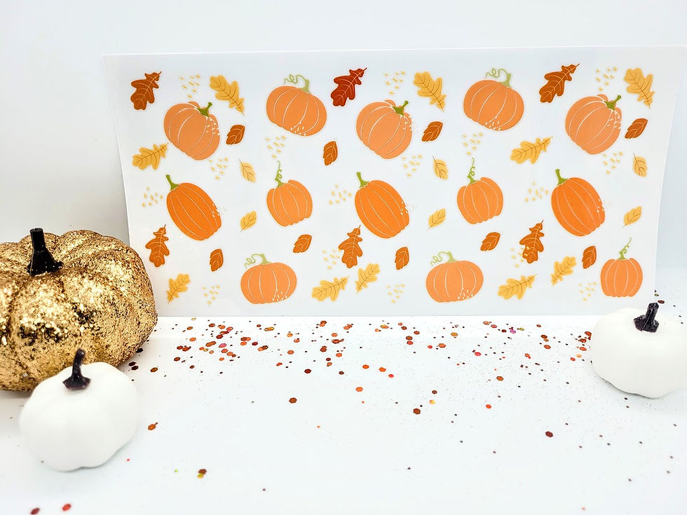 Autumn Vibes - Pumpkins and Leaves 2