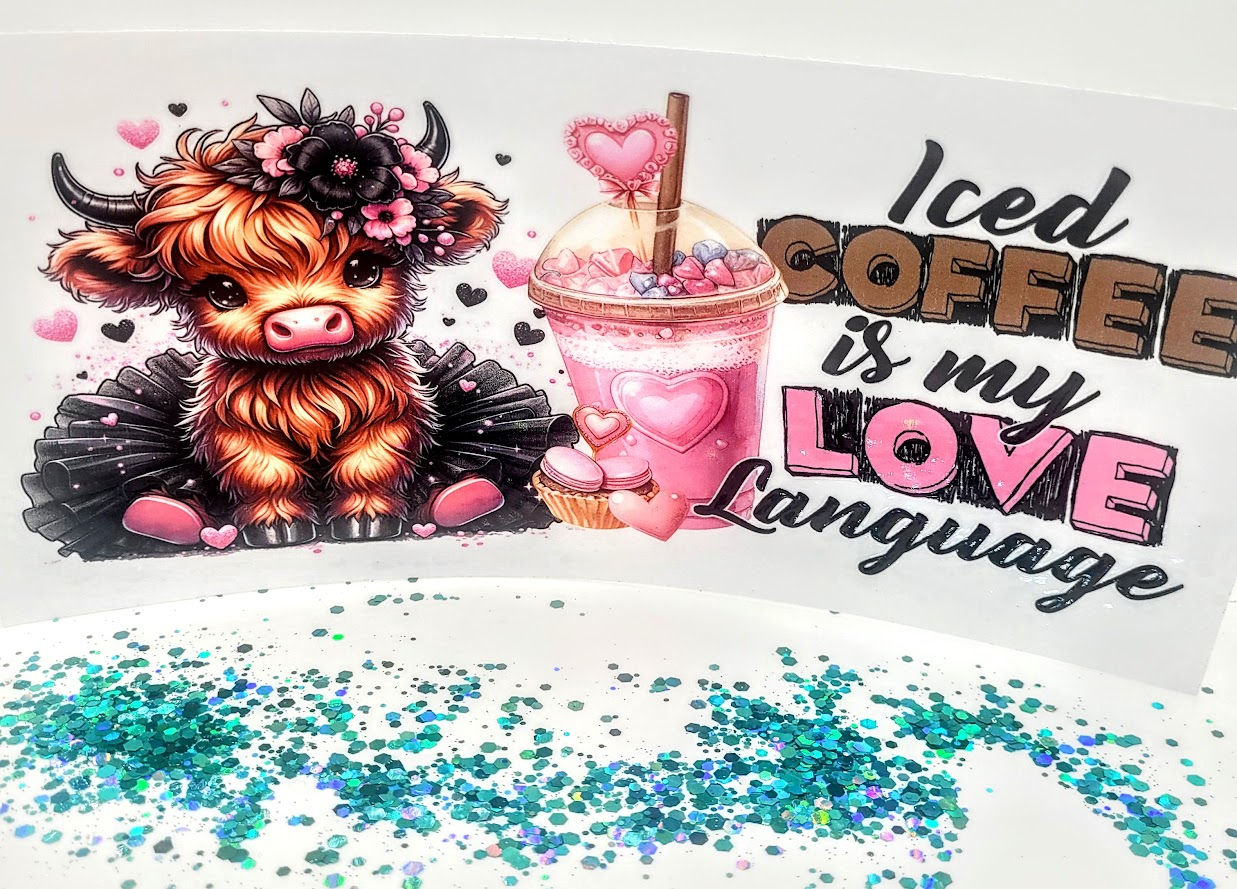 Highland Cow - Iced Coffee is my Love Language