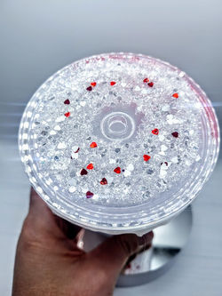 Valentine Glitter Lid