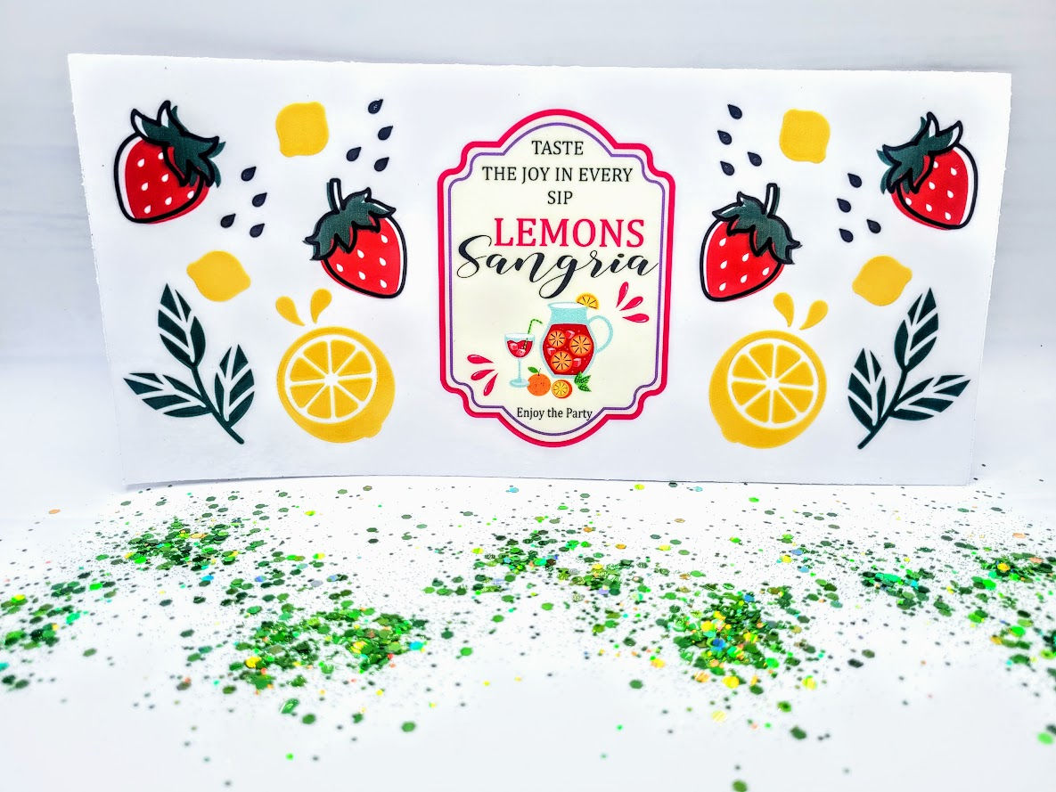 Taste The Joy In Every Sip Lemons Sangria