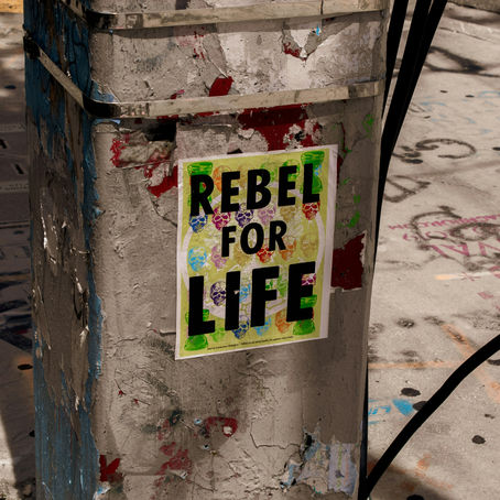 Photo : Photo de <a href="https://unsplash.com/fr/@jonathanmpisfil?utm_content=creditCopyText&utm_medium=referral&utm_source=unsplash">Jonathan Martin Pisfil</a> sur <a href="https://unsplash.com/fr/photos/un-panneau-sur-un-poteau-qui-dit-rebel-for-life-CAL78k30g5g?utm_content=creditCopyText&utm_medium=referral&utm_source=unsplash">Unsplash</a>