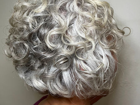 Natural Silver Curls