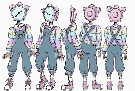 Sunny - Character Turnaround