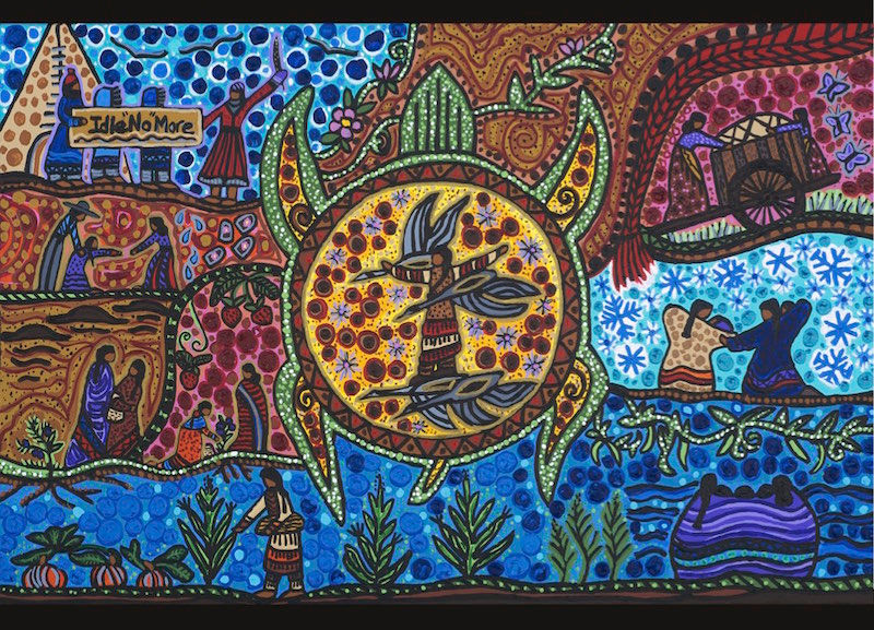 A Tribute to Aboriginal Women - Leah Dorion