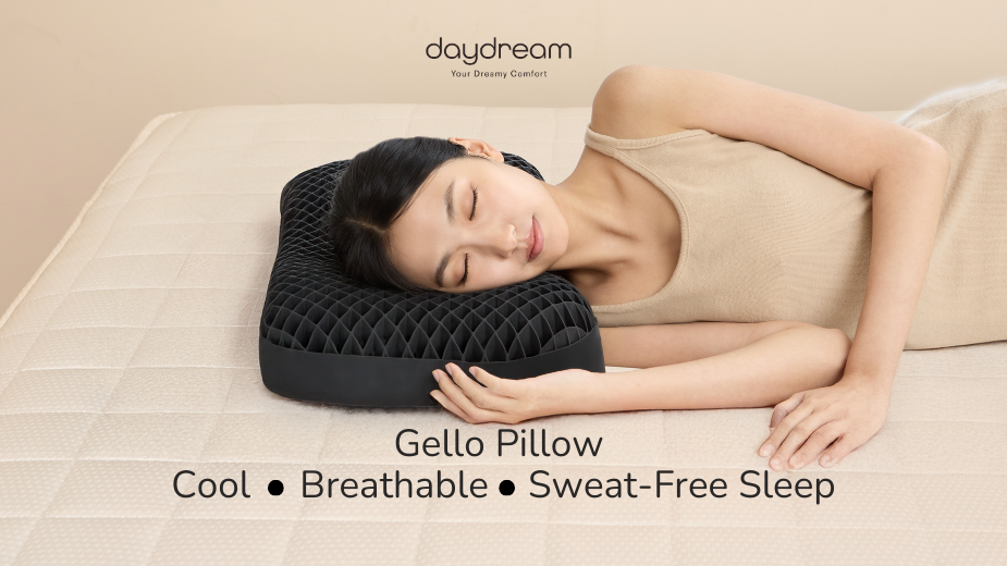 Gello Pillow : Cool, Breathable, Sweat-Free Sleep