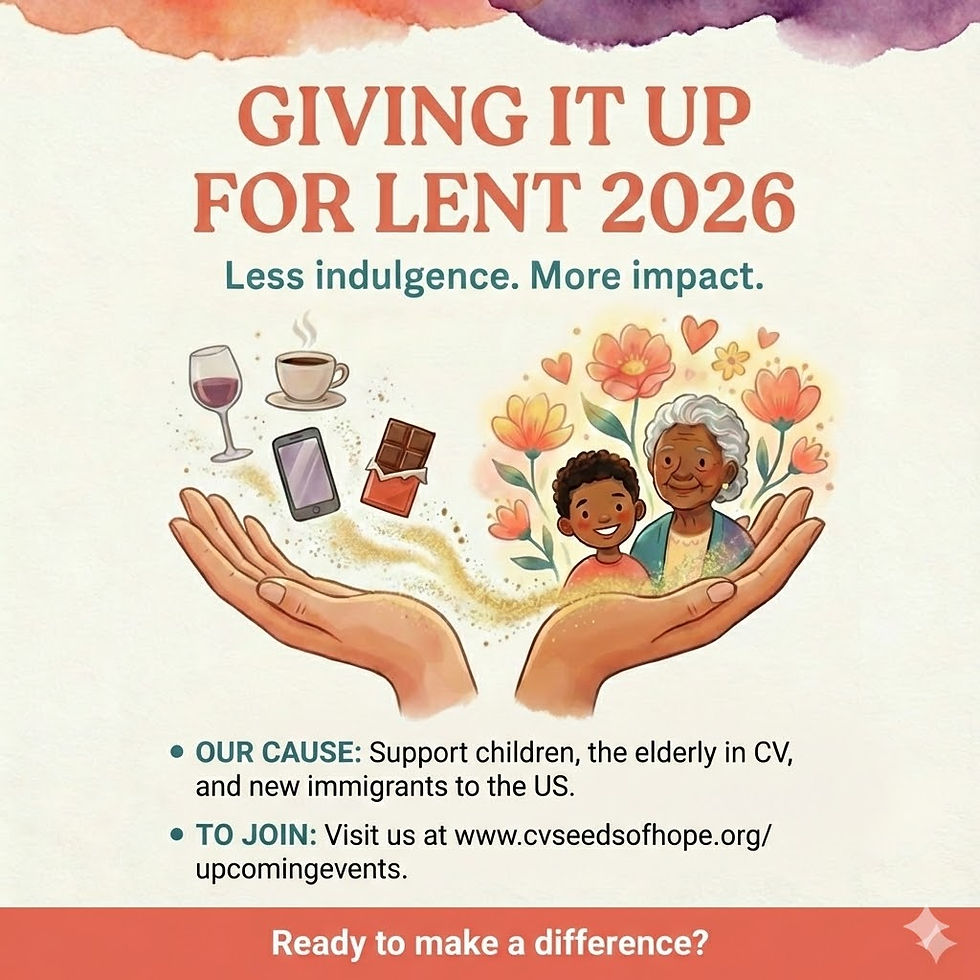 Giving It Up For Lent 2026