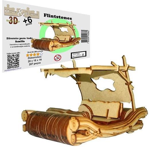 Quebra-cabeça Carro Esportivo de MDF Personalizado de 80 peças 15x25 cm