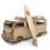 Miniatura: Brinquedo Quebra Cabeça 3D Kombi Surfista Mdf