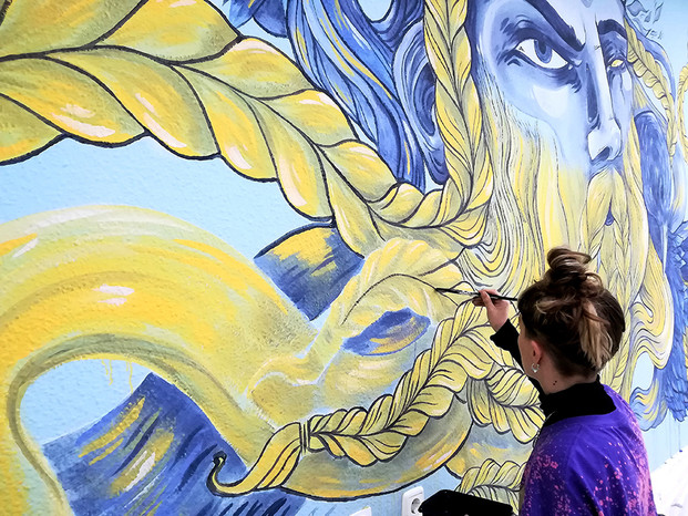 OdÃn mural