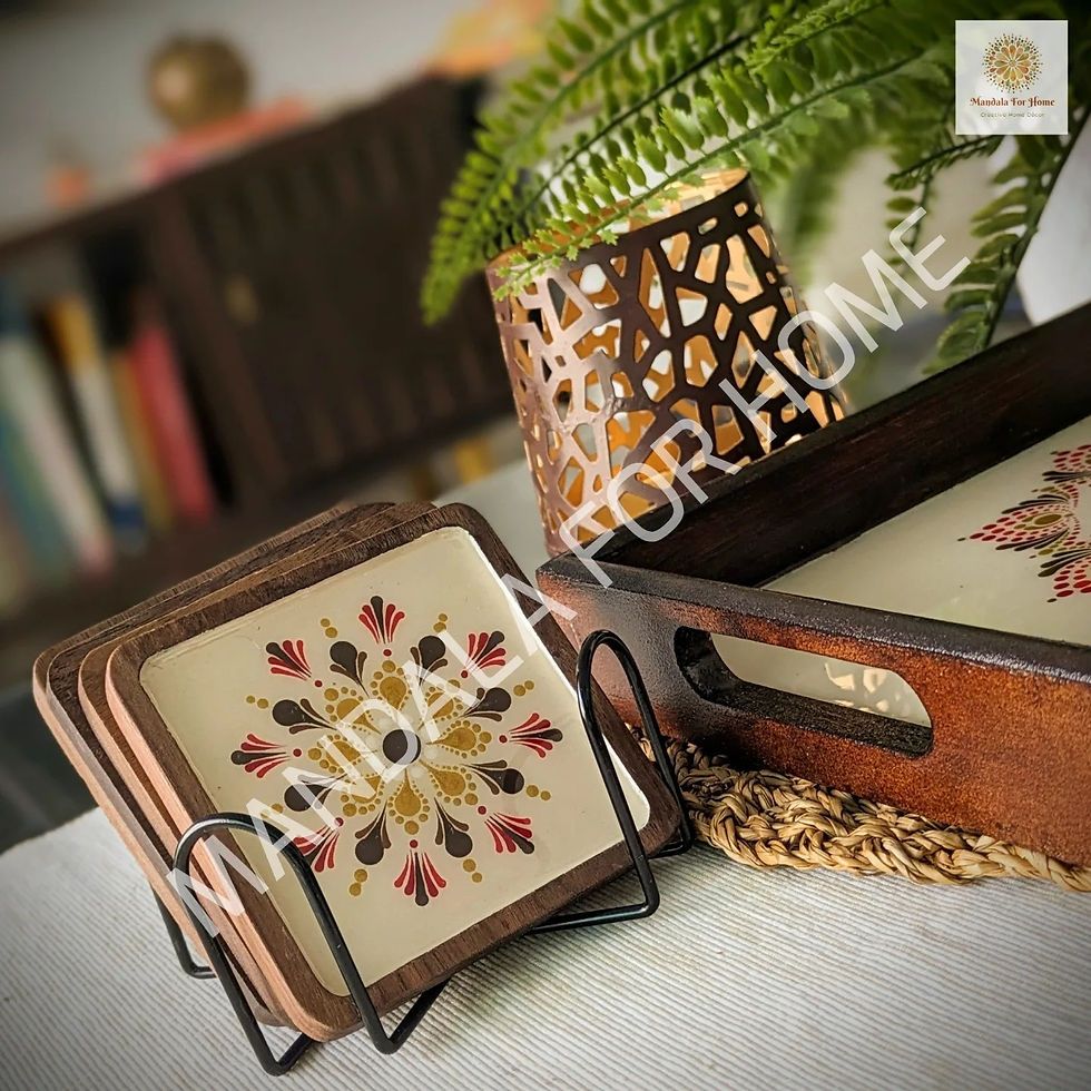 Thumbnail: Tray & Coaster Set