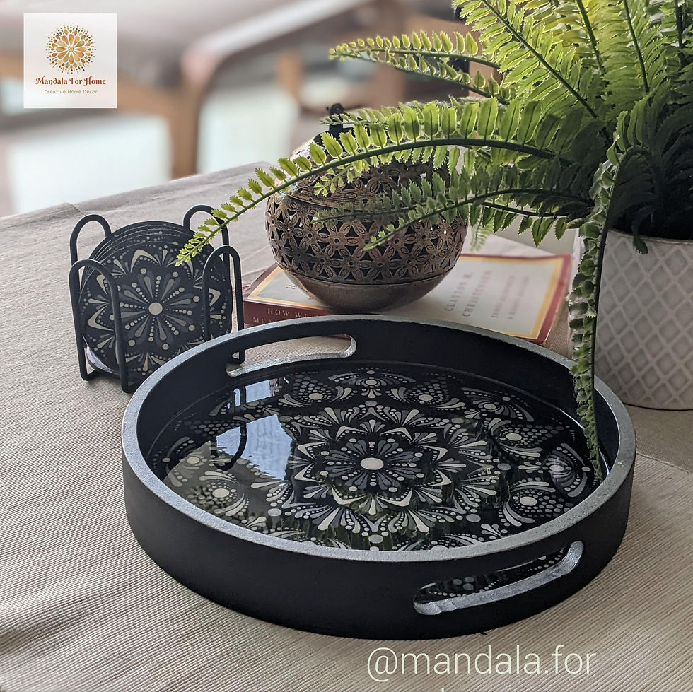 Thumbnail: Tray & Coaster Set
