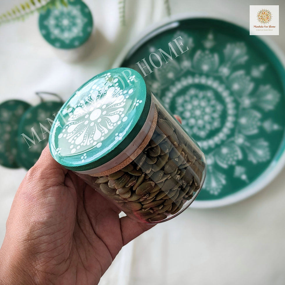 Thumbnail: Tray, Coasters & Jar Set