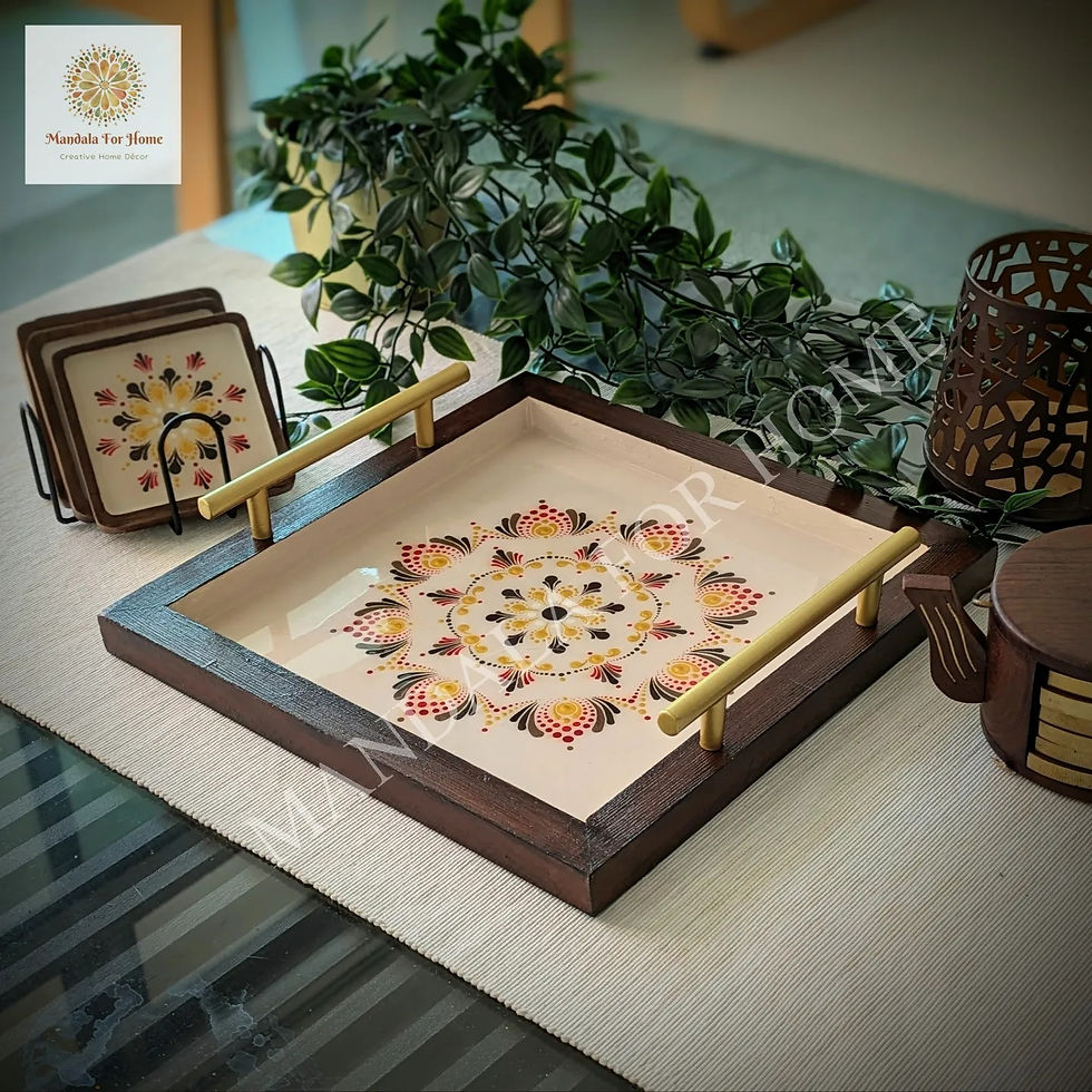Thumbnail: Tray & Coaster Set