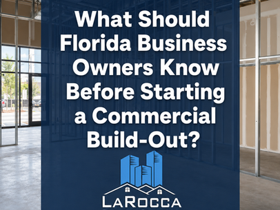 Commercial Build-Out in Spring Hill, FL: A Business Owner’s Guide