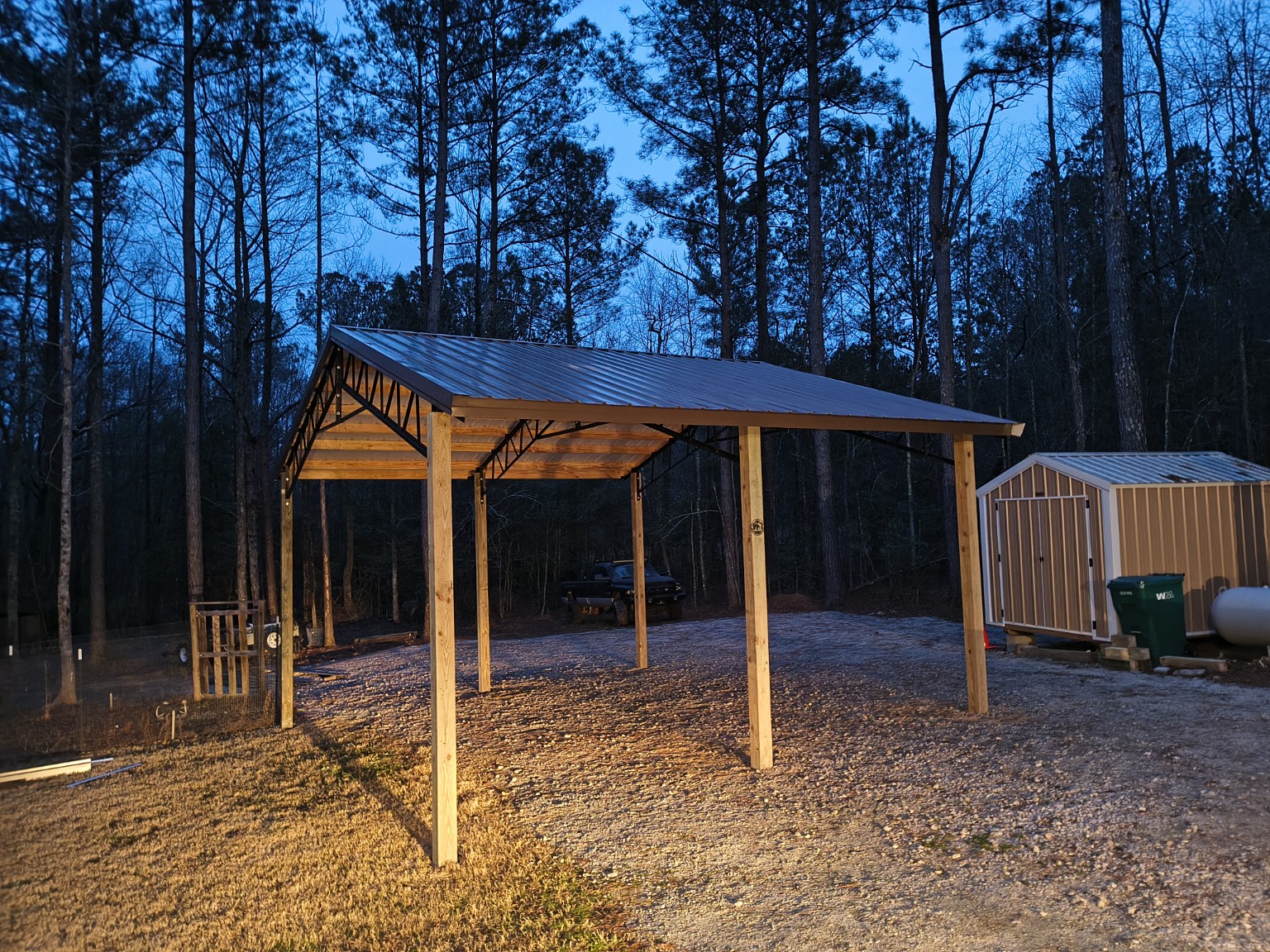 Ironline freestanding carport