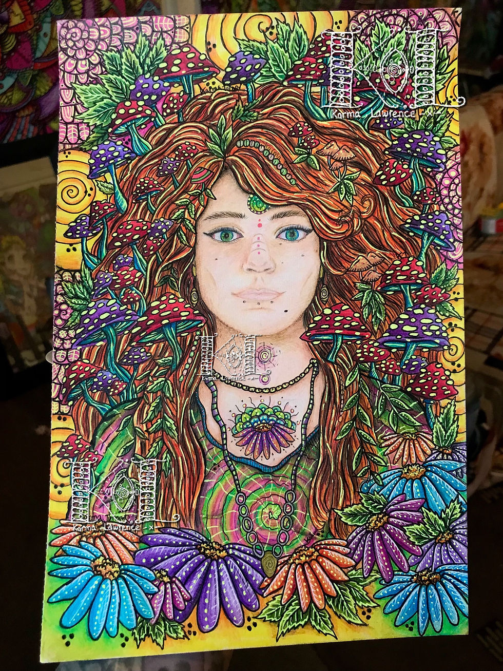 Serenity Original drawing.