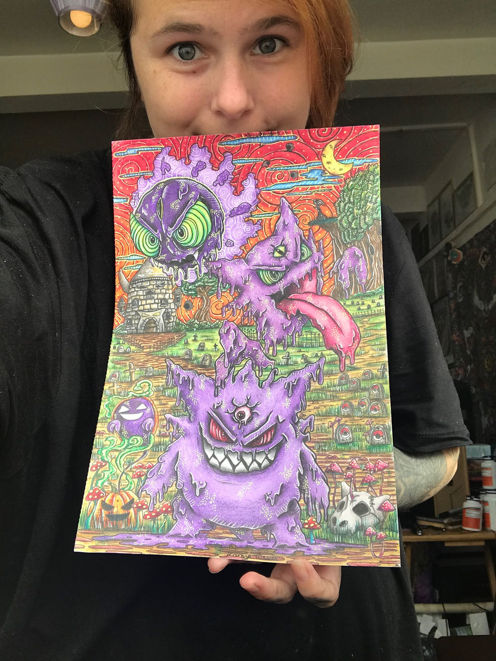 Thumbnail: Pokémon Tower of Terror Print