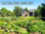 Hugelkultur raised bed vegetable garden at Apple Acres Farm