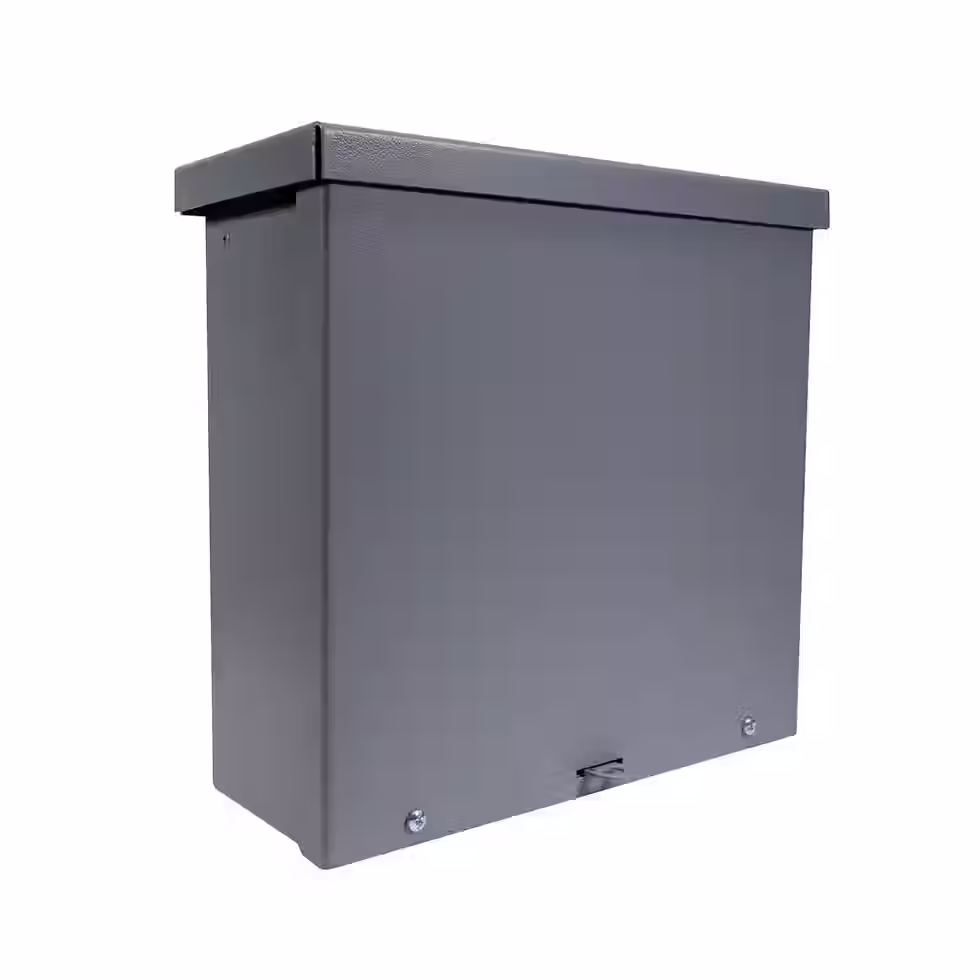 Miniatura: N3R 10 in. 4 in. D x W x 10 in. H Carbon Steel Gray Screw-Cover Wall Mount Box