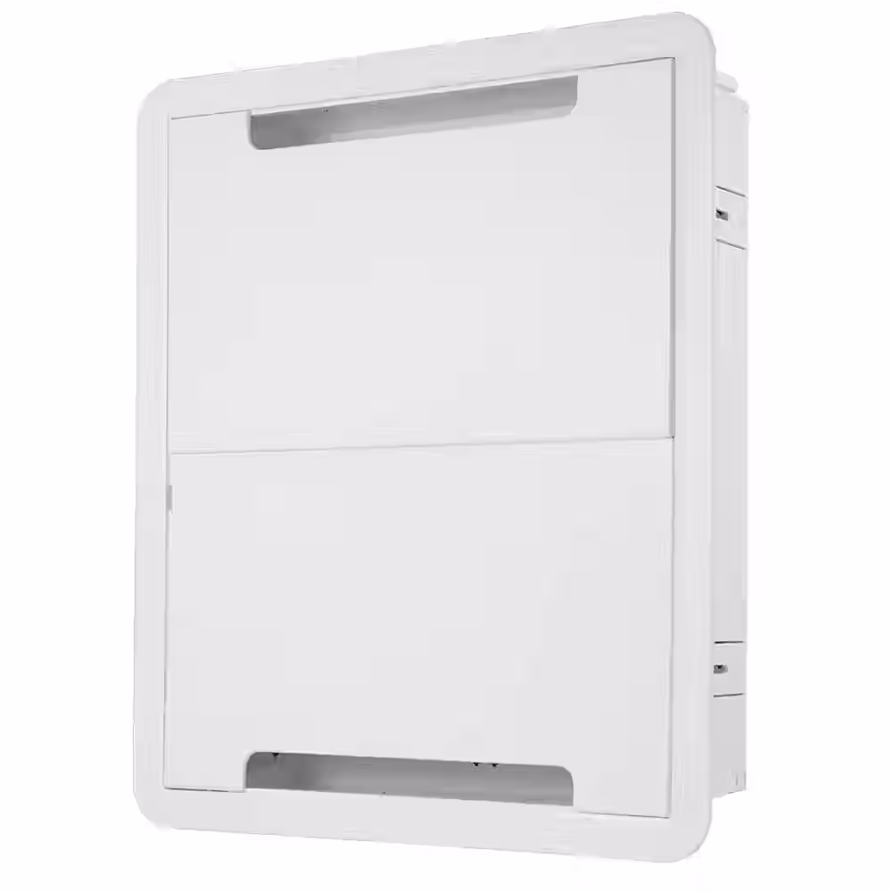 On-Q 17-inch Dual-Purpose Wi-Fi Ready In-Wall Enclosure, White