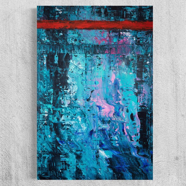 Genesis, Acrylic on Canvas, Original Artwork, Artwork, Sarocha.tj.studio