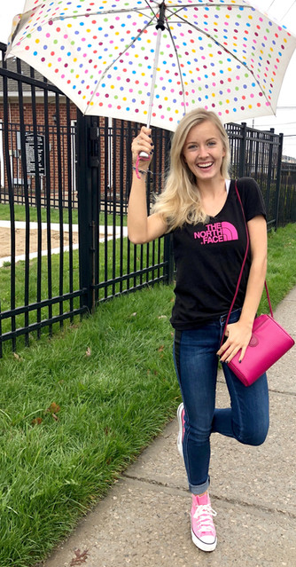 #TrendyTuesday: Forecast calls for rain and pink accessories