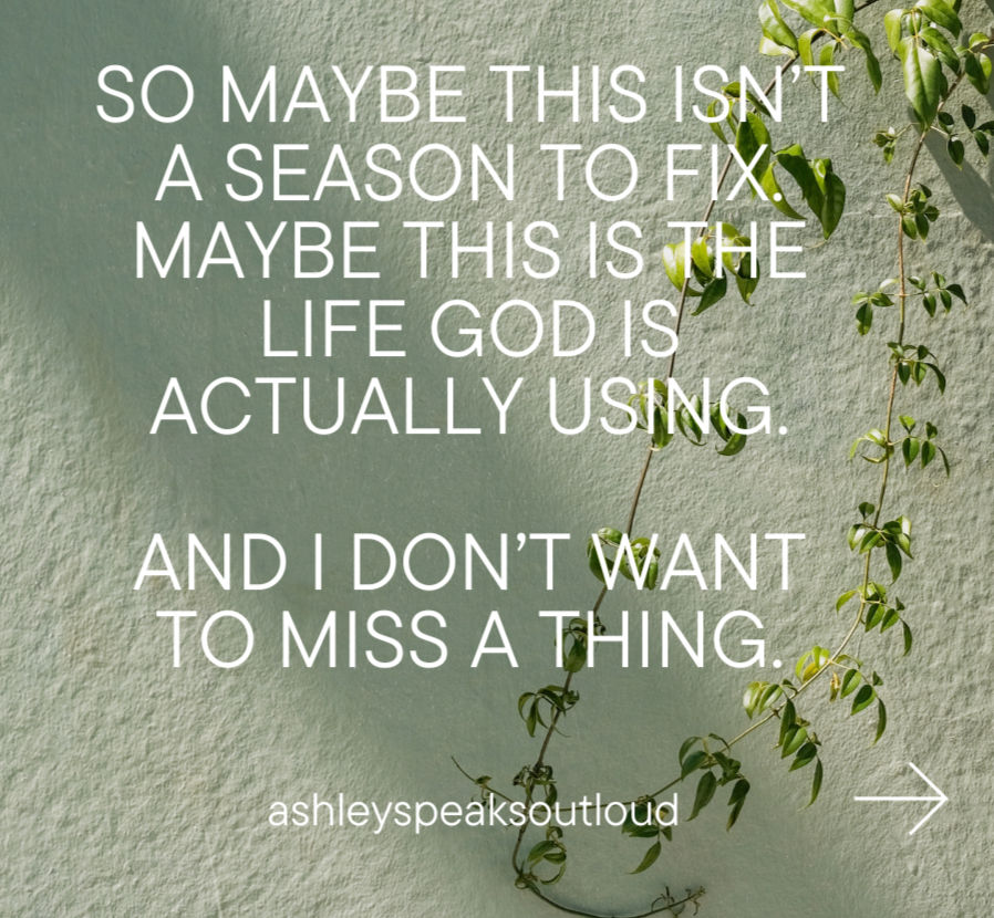 I Don’t Want To Miss A Thing