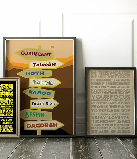 In This House Star Wars Poster In This House Poster Star Wars