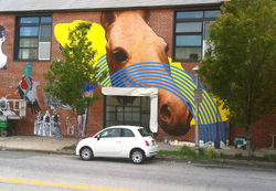 Zim Zum Collaboration with Michael Owen and Momo, Baltimore, 2012
