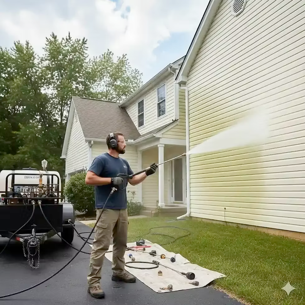 Enhance Curb Appeal with Pressure Washing: Why Removing Mold from Your Vacation Rental Matters
