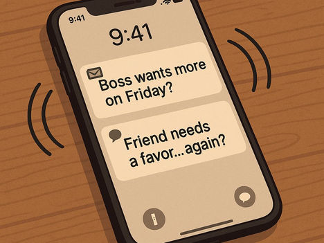 The Friend who checks-in. 