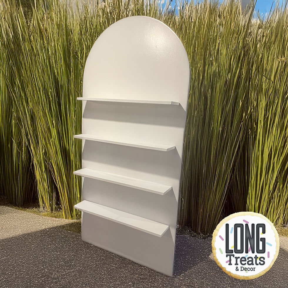 Thumbnail: Display Stand with Shelves (Rental)