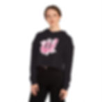Thumbnail: Cropped Hooded Sweatshirt