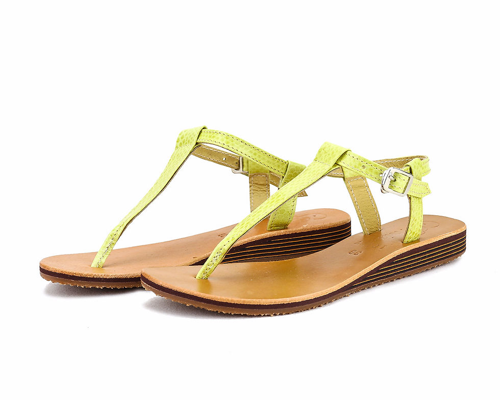 Thumbnail: #10127 Snake Leather Sandal