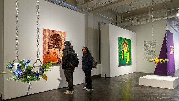 On View During Garden State Art Weekend
Jazlyne Sabree
The Spectrum of Resilience
April 6 - June 27, 2026
RUMOCA at 301 High Street
The Spectrum of Resilience reveals moments of strength, tenacity, vigor, and adaptation as experienced by members of the African Diaspora and her own African ancestry and genealogy. Resilience is expressed in the collage work that captures the authentic spirit of the subjects while calling for acceptance of their ancestral history in a time when their truths are being erased and distorted.