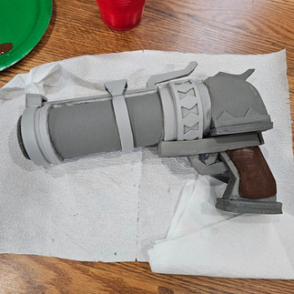 Zapper's first coat of paint