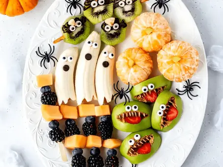 25 Healthy Halloween Treats: SPOOKY RECIPES FOR TRICK OR TREAT!