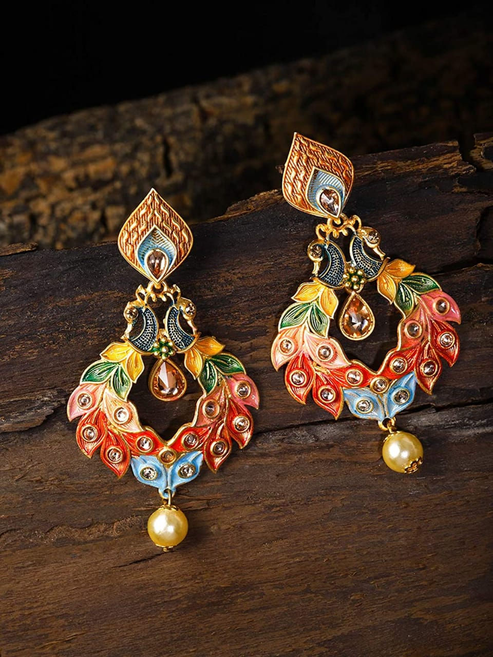 Thumbnail: Peacock Earrings
